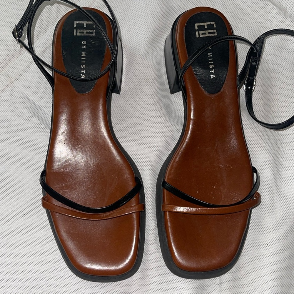 MIISTA Rosalyn Black Sandals